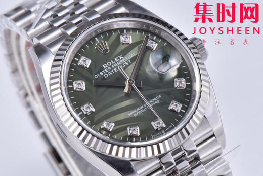 C厂劳力士日志型36mm 棕榈叶面 3235机 五珠链 904L钢 男士腕表 小手腕福音 商品图1