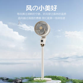 【艾美特 语音遥控落地扇】风感柔和 安静舒适