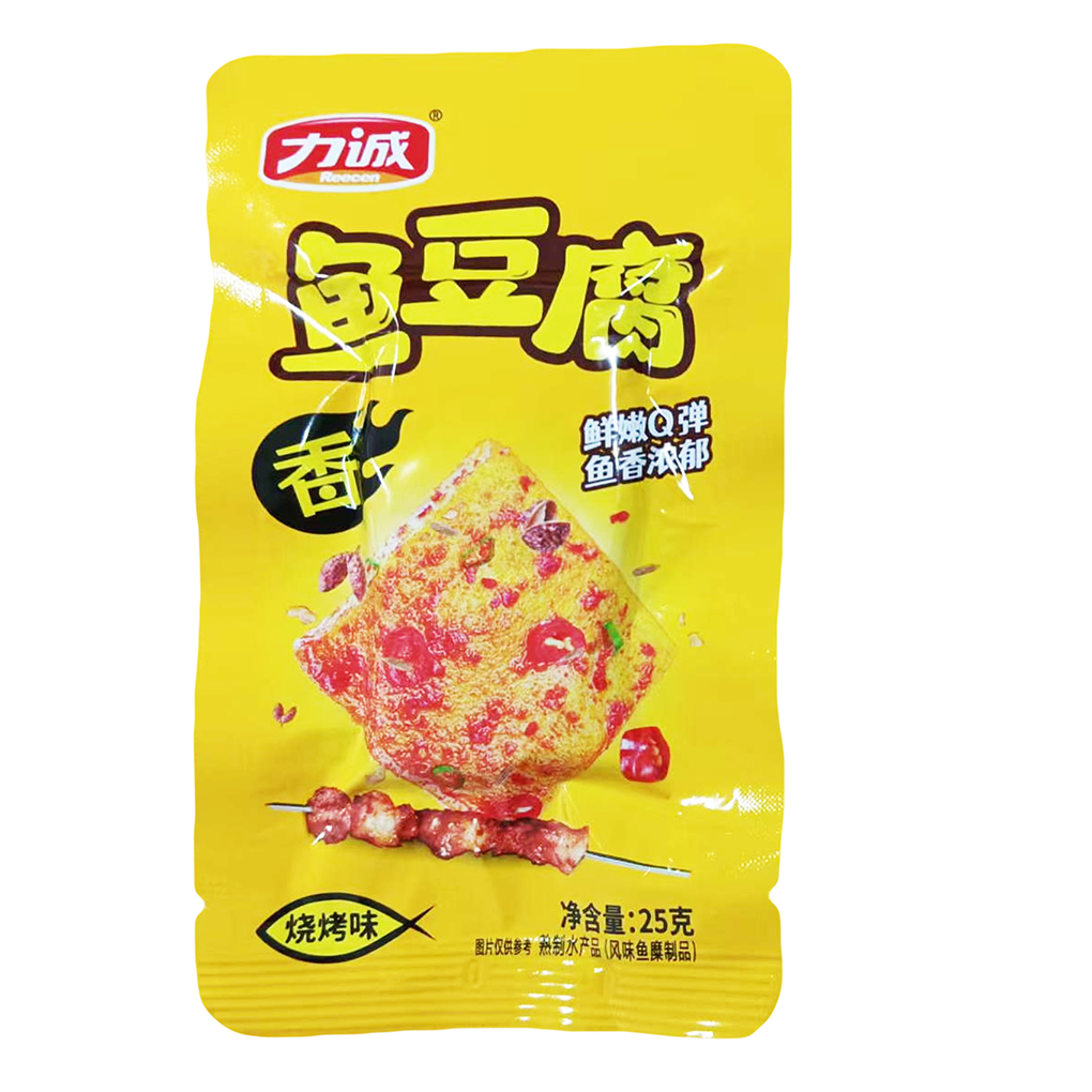 25g力诚鱼豆腐烧烤味