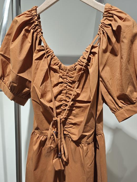 P&X设计师女装 梭织连衣长裙 824208227 焦糖色 商品图2