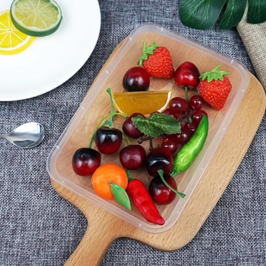 1250ml 水果盒保鲜盒 外卖打包盒子 一次性餐饮塑料点心打包盒 商品图1