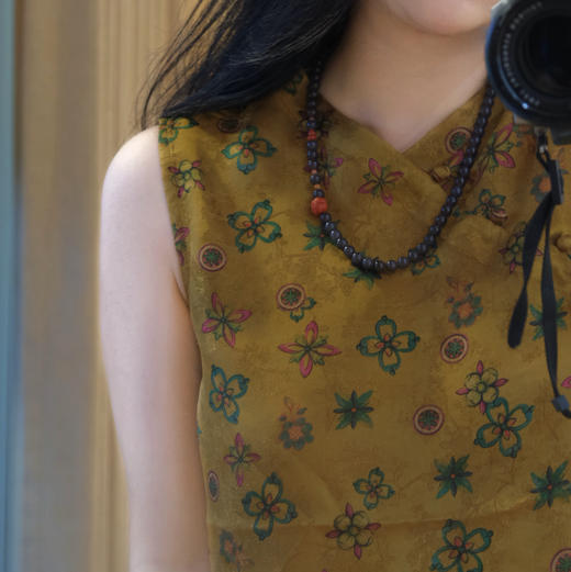 烟紫和田玉项链 商品图0