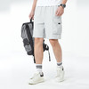 LUCKY DEER/夏季冰感速干透气多袋五分裤户外运动休闲裤 商品缩略图0