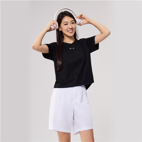 佐丹奴女装25年新款纯棉T恤衫05325247 商品图1