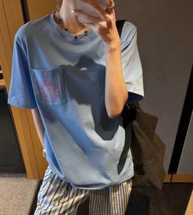 福利重磅   克罗多巴胺短袖T恤   超显白！后背LOGO短袖