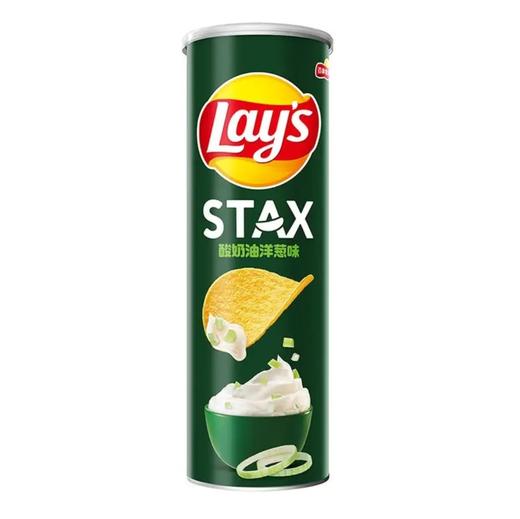 乐事STAX酸奶洋葱味薯片90g 商品图0