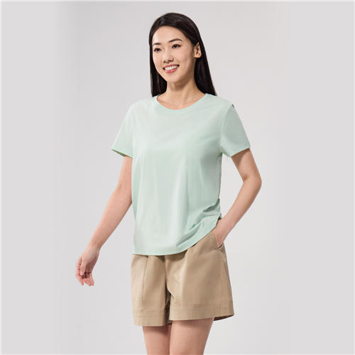 佐丹奴女装25年新款【sorona】宽松版弹力保型T恤衫05325225 商品图1