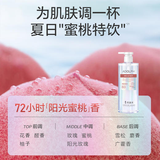 [重磅新品]阿道夫首款果酸香氛沐浴露400ml-700ml 控油洁净 嫩肤去角质 商品图6
