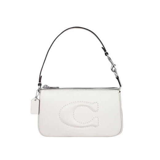 COACH 奥莱款女士皮质单肩手提包 商品图0