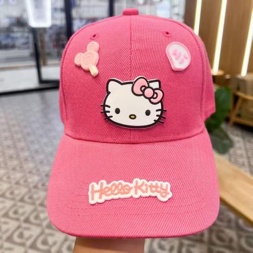 【敲好看！凯蒂猫棒球帽】ins风简约三丽鸥凯蒂猫款鸭舌帽高颜值棒球甜妹棒球帽子。ry 商品图3