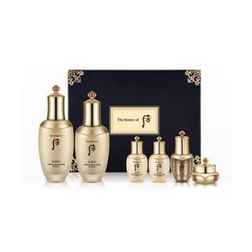 WHOO/后 天率丹滋养液（150ML+25ML）+滋养乳（110ML+25ML）+精华液8ML+滋养霜10ML