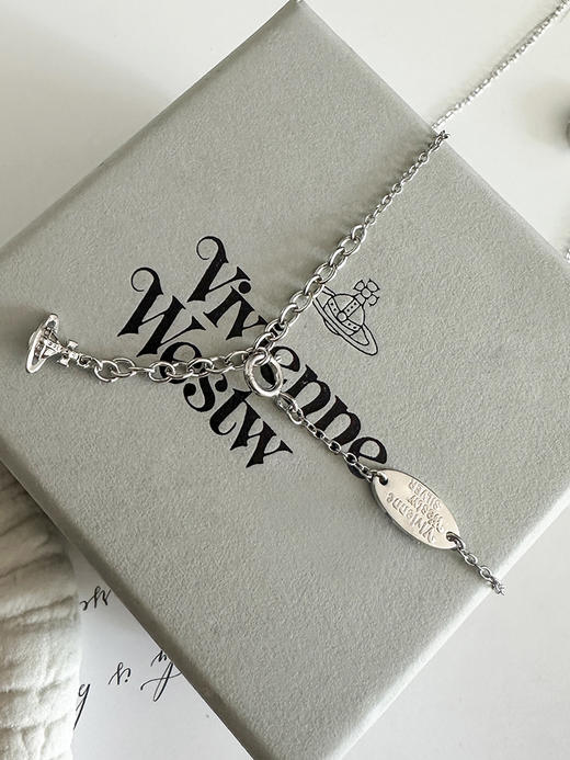 THS-无 西太后家 vivi镂空土星项链 CU1314 商品图8