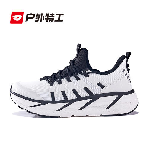 户外特工 R19运动鞋男女缓震回弹透气抓地轻便马拉松弹力网跳操跑步鞋 商品图8