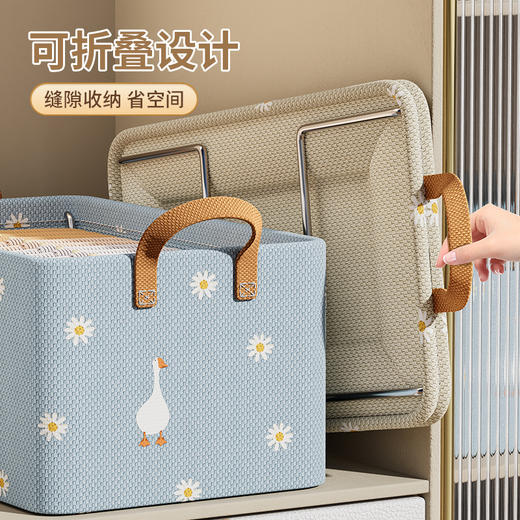 【衣柜收纳黑科技✨】25件T恤轻松装！可折叠省空间，钢架支撑超稳，告别翻箱倒柜的凌乱生活！🎉 商品图2