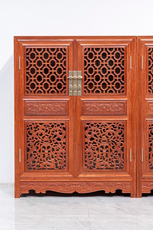 红桥红  家具严选  缅甸花梨（大果紫檀）【106 佳士得清风明韵 方角柜】 商品图2