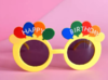 眼镜气球款（粉色/黄色/蓝色） 商品缩略图0