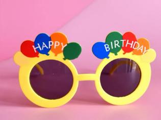 眼镜气球款（粉色/黄色/蓝色） 商品图0