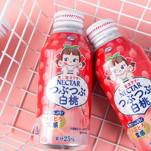 不二家白桃果汁饮料380ml 商品图1