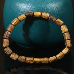 BC.SN6.20-4   白棋八分沉(桶珠) ，5.31g