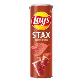 乐事STAX西班牙火腿味薯片90g
