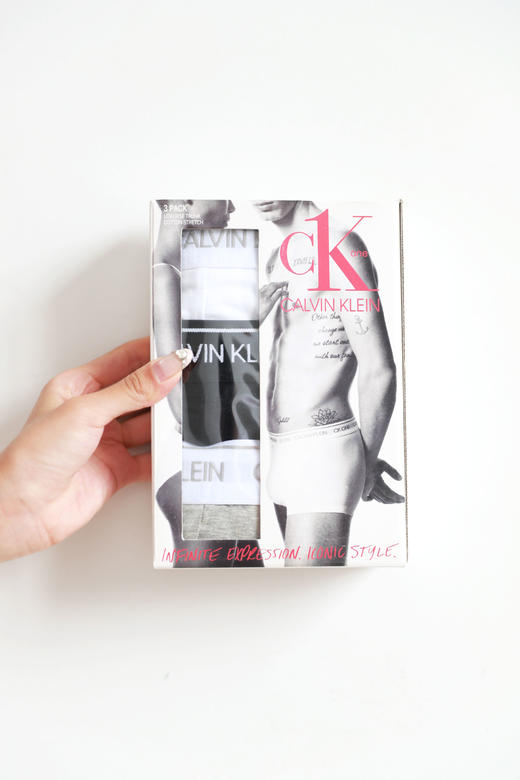 也太可了吧，引力带内裤三条入。原盒品相の字母平角内裤C062166 商品图14