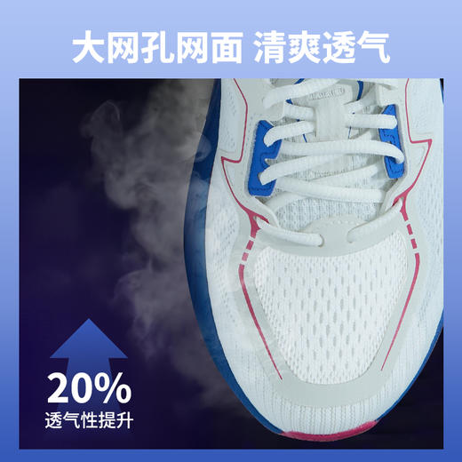 户外特工 运动鞋男女缓震回弹透气抓地轻便马拉松弹力网跳操跑步鞋 男女款 R11 商品图3