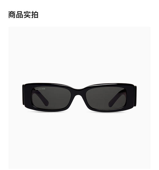 BALENCIAGA 黑色女士飞行员太阳镜 商品图0