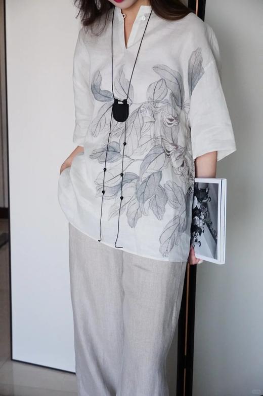 【高品质私服】【IC半门襟短袖花式上衣】精致平整 细腻入微 轻薄舒适 丰富视觉层次G1438-CC【无标出货 介意慎拍】 商品图5