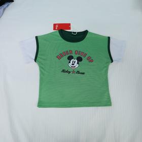 I81迪士尼男童夏季套装2025新款儿童假两件短袖男大童短裤I81