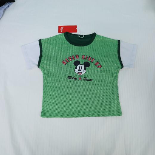 I81迪士尼男童夏季套装2025新款儿童假两件短袖男大童短裤I81 商品图0