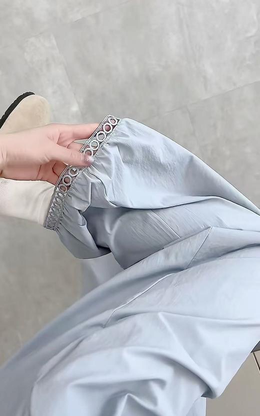 ｛裤系列2025｝2550冰丝速干裤灯笼裤夏季九分气球哪吒裤-喜出 商品图6