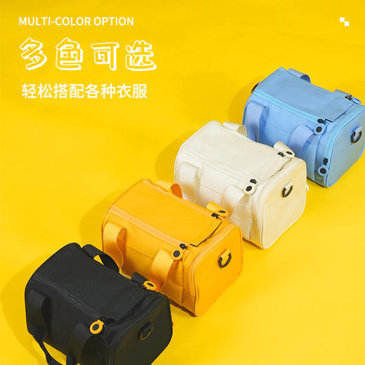 【儿童健身舞蹈包，大容量，干湿分离】儿童健身舞蹈休闲收纳运动包 手提旅行袋轻便游泳单肩旅行包-QQ 商品图3