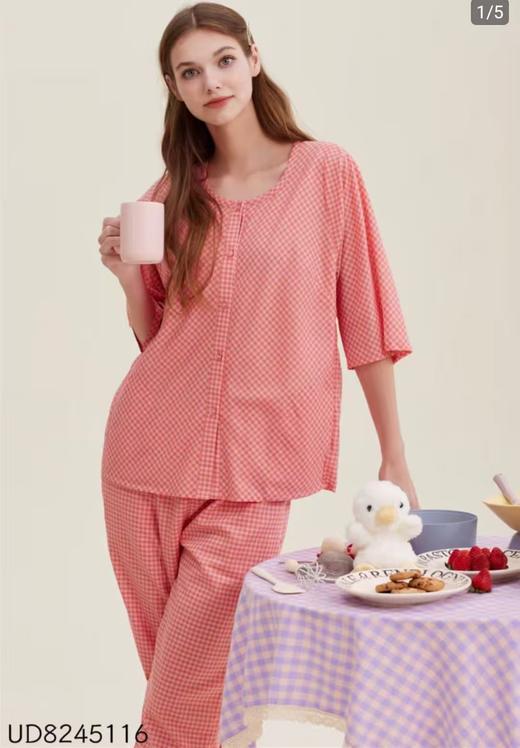 4F 宽画家居女款套装 商品图0