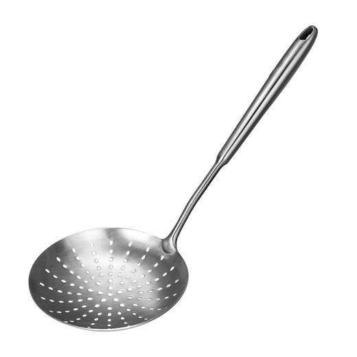 【跨境出口德国超大漏勺】304不锈钢大漏勺家用捞面勺加厚长柄漏勺厨房烹饪沥水勺过滤勺 商品图4