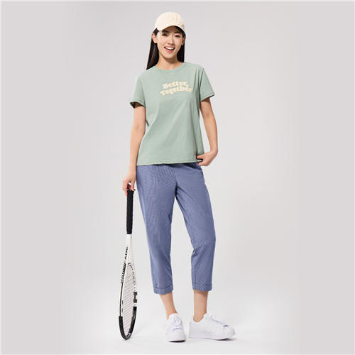 佐丹奴女装25年新款纯棉T恤衫05395216 商品图7