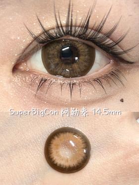 superbigcon半年抛美瞳 阿勒泰棕 14.5mm