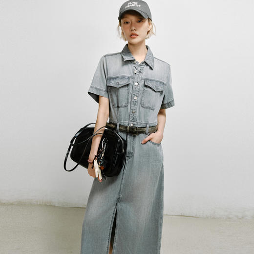 【商场同款】麦檬牛仔连衣裙4G5190211 商品图3