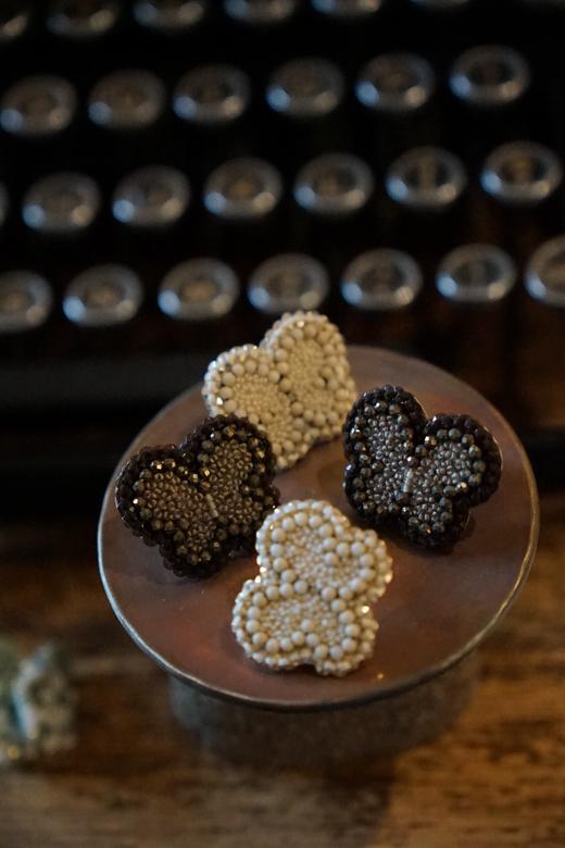 tamas2色蝴蝶耳钉 商品图5