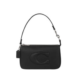 COACH 奥莱款女士皮质单肩手提包