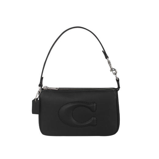 COACH 奥莱款女士皮质单肩手提包 商品图0