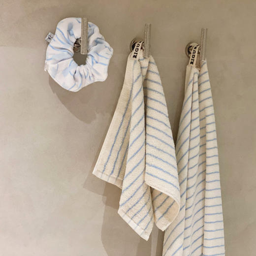 RIGURGITO条纹毛浴巾组合装，手感绵软，100%新疆棉，快速吸水，越洗越蓬松 商品图1