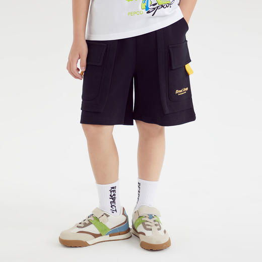 411-童针织五分裤 商品图7