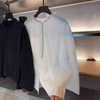 气质范！2025轻奢亚麻手工钉珠宽松圆领长袖短外套女款！ 商品缩略图0
