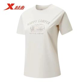 6F 特步女款运动短袖