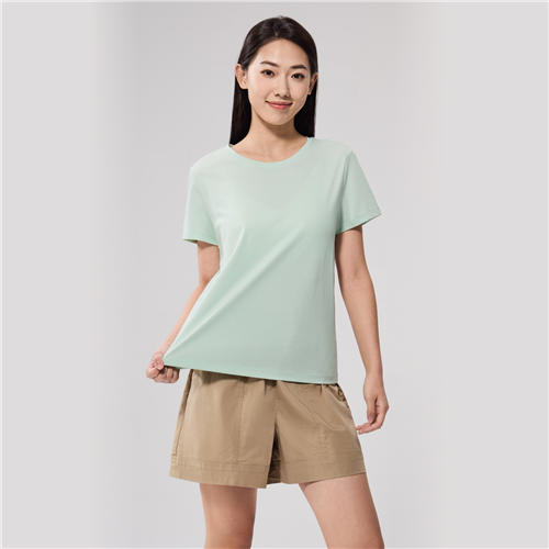 佐丹奴女装25年新款【sorona】宽松版弹力保型T恤衫05325225 商品图2