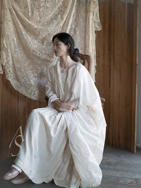 Daniela Gregis  金粉色褶皱亚麻两面穿长外套