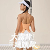 跃牌【欲动春风】系列 瑜伽背心女吊带性感运动内衣含胸垫开叉健身跑步上衣24082 商品缩略图0