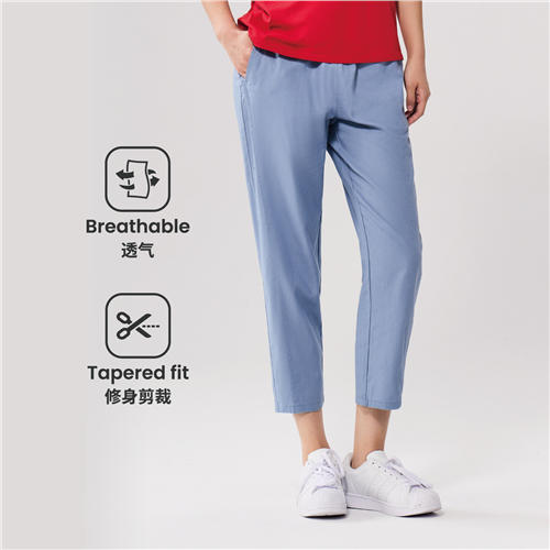 佐丹奴女装25年新款棉麻梭织休闲裤05425228 商品图2