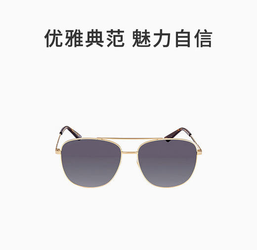 GUCCI 男女款灰色太阳镜 商品图0