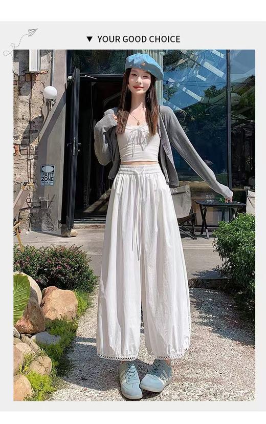 ｛裤系列2025｝2550冰丝速干裤灯笼裤夏季九分气球哪吒裤-喜出 商品图1